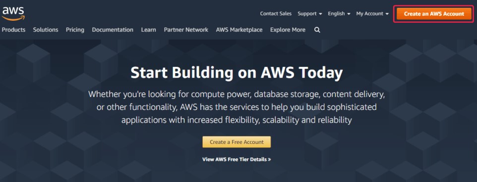 Aws3 CreateAccount