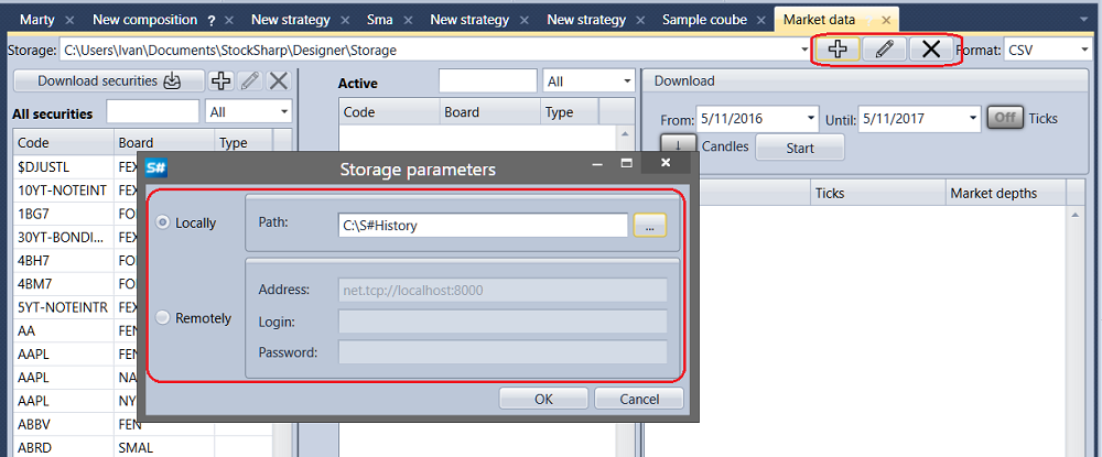 Designer Creating a repository of historical data 03