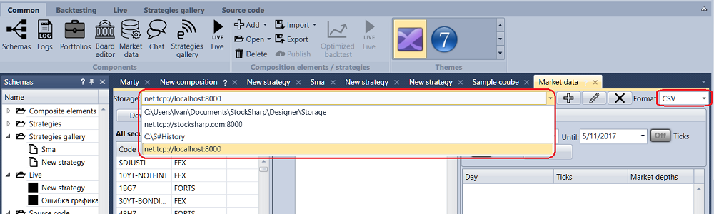 Designer Creating a repository of historical data 06