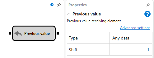Designer The previous value 00