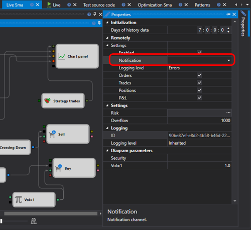 Remote Settings in Designer