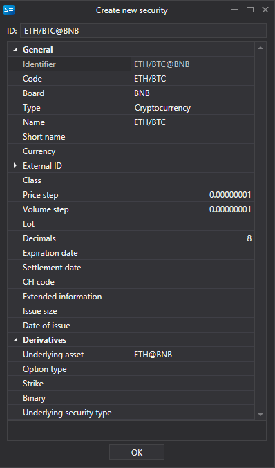 Gui SecurityCreateWindow