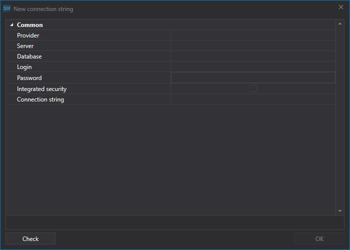 hydra tasks connstring
