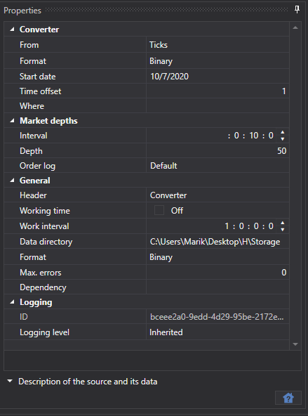 hydra tasks converter