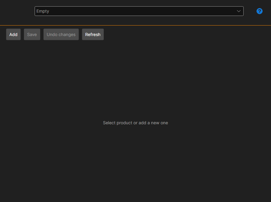 Installer: my products