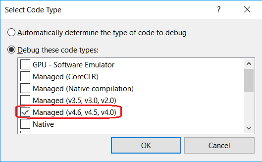 Designer Visual Studio を使用した DLL キューブのデバッグ 02
