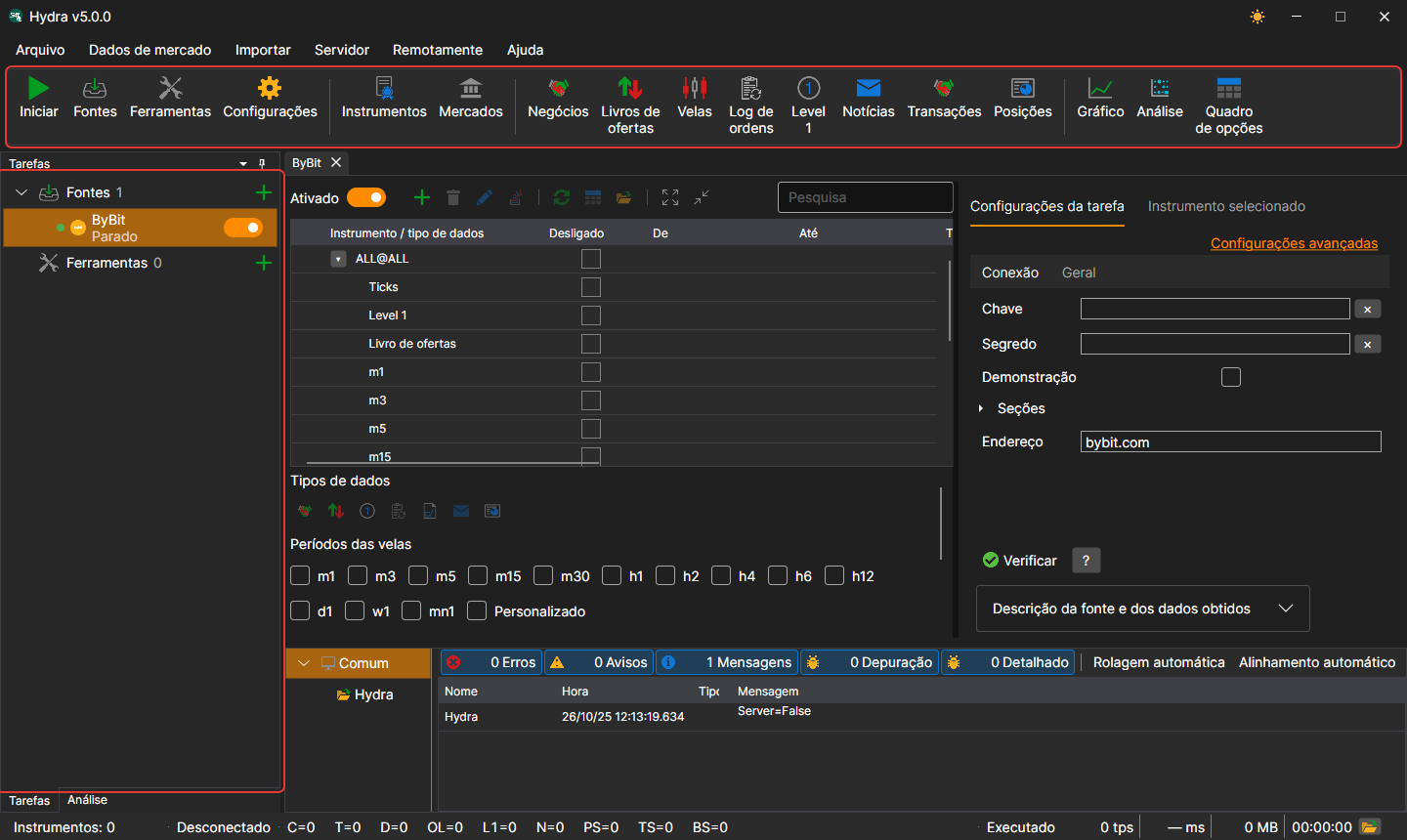 Hydra interface 00