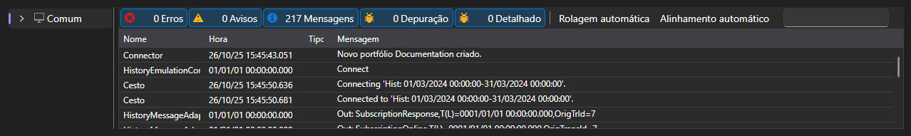 Shell registo