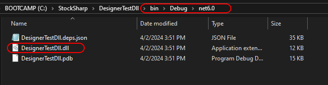 Designer Creating a DLL cube in Visual Studio 02