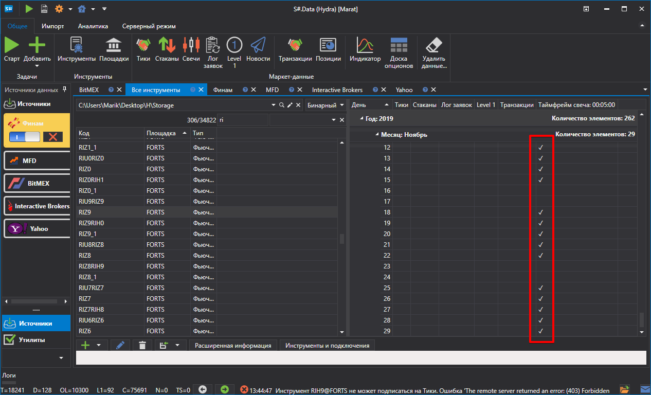HydraGluingCheckData
