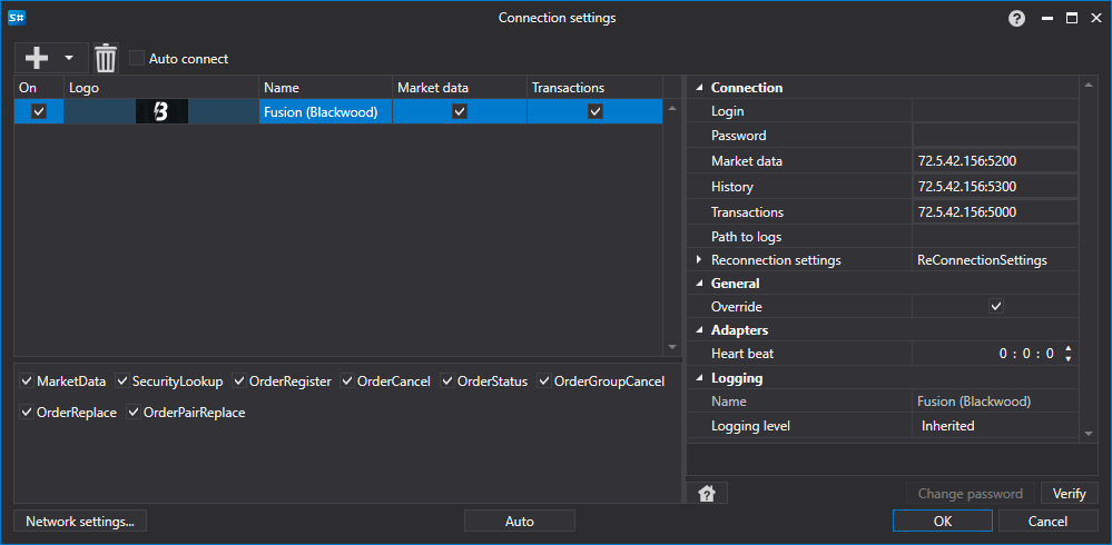 API GUI Settings Fusion (Blackwood)
