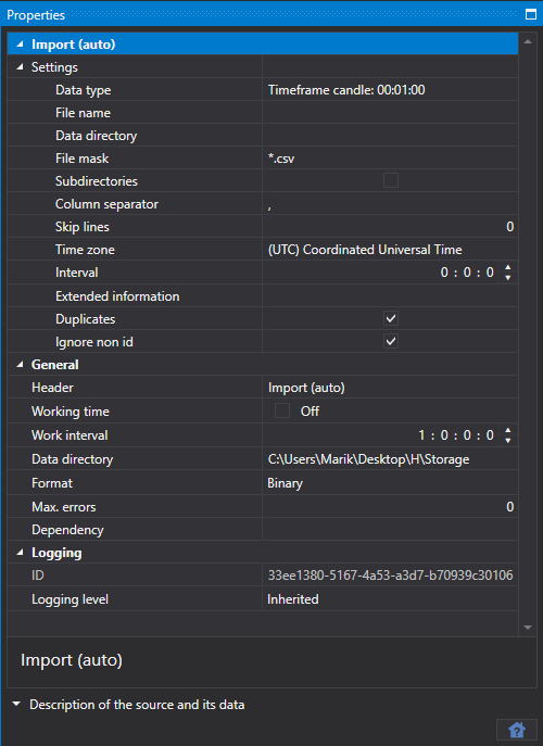 hydra tasks proper import